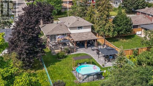 35 Bartley Bull Parkway, Brampton, ON - Outdoor With Above Ground Pool