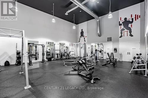 308 - 1030 King Street W, Toronto, ON - Indoor Photo Showing Gym Room