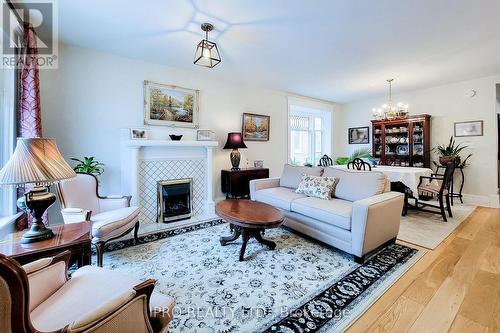 38 Egerton Street, Brantford, ON - Indoor Photo Showing Living Room With Fireplace