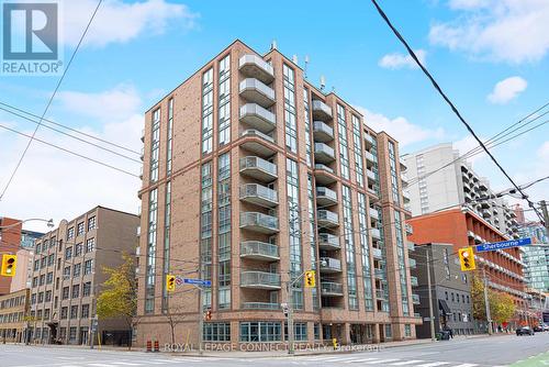 705 - 311 Richmond Street E, Toronto, ON - Outdoor With Balcony With Facade