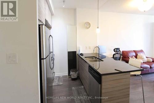 1112 - 62 Forest Manor Road, Toronto, ON - Indoor Photo Showing Kitchen With Double Sink