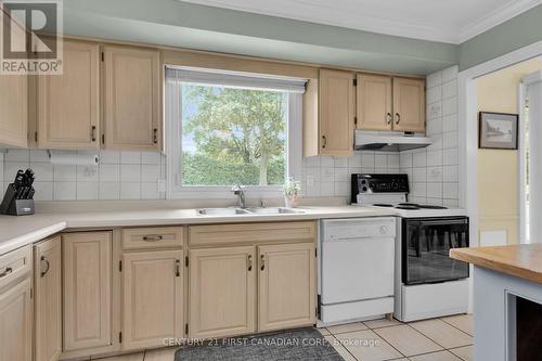 35 Cheviot Place, London, ON - Indoor Photo Showing Kitchen With Double Sink