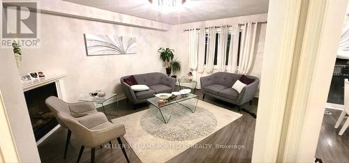 422 Woodspring Avenue, Newmarket, ON - Indoor Photo Showing Living Room With Fireplace