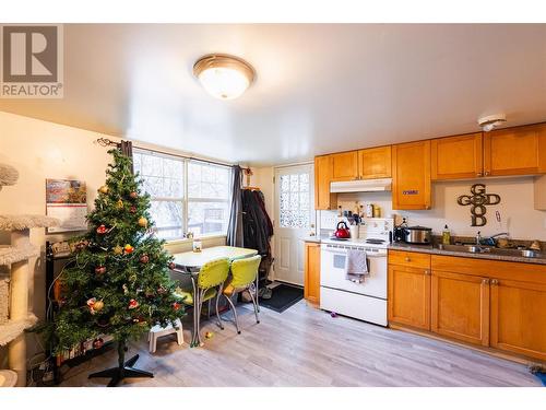 220-222 Vernon Street, Nelson, BC - Indoor Photo Showing Kitchen With Double Sink