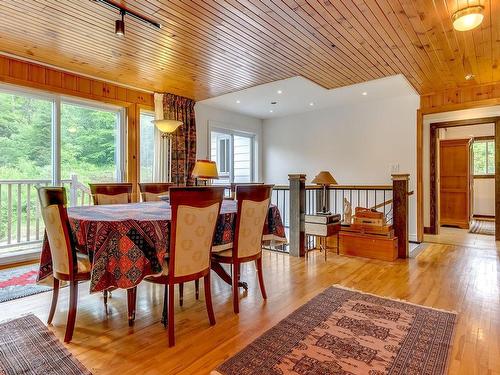 Dining room - 35 Rue Academy, Sutton, QC - Indoor Photo Showing Dining Room