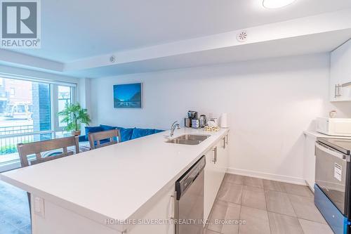 13 - 175 Veterans Drive, Brampton, ON - Indoor Photo Showing Kitchen With Double Sink