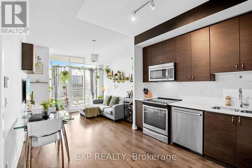 609 - 68 Merton Street, Toronto, ON - Indoor Photo Showing Kitchen With Double Sink