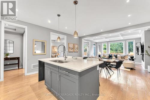 38 Coates Of Arms Lane, Ajax, ON - Indoor Photo Showing Kitchen With Double Sink