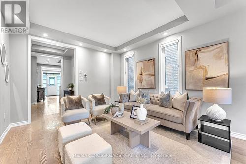 38 Coates Of Arms Lane, Ajax, ON - Indoor Photo Showing Living Room