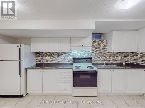 Bsmt - 3770 Densbury Drive, Mississauga, ON - Indoor Photo Showing Kitchen With Double Sink