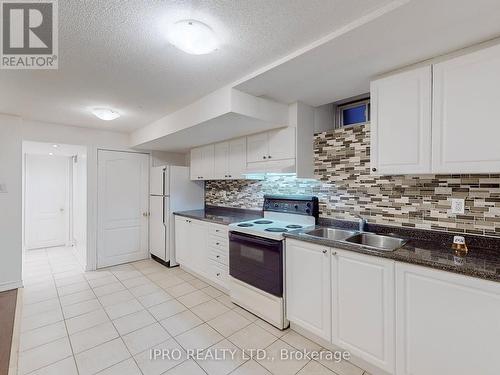 Bsmt - 3770 Densbury Drive, Mississauga, ON - Indoor Photo Showing Kitchen With Double Sink