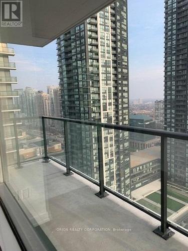 2518 - 4055 Parkside Village Drive, Mississauga, ON - Outdoor With Balcony With View