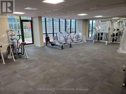 2518 - 4055 Parkside Village Drive, Mississauga, ON - Indoor Photo Showing Gym Room