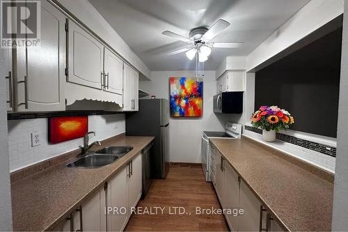 584 Dorchester Drive N, Oshawa, ON - Indoor Photo Showing Kitchen With Double Sink