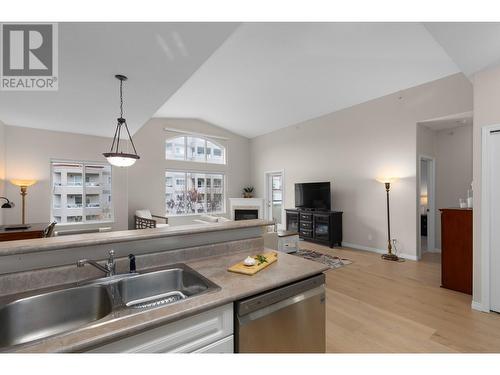 Kitchen/living/dining - 1950 Durnin Road Unit# 408, Kelowna, BC - Indoor Photo Showing Other Room