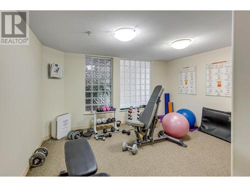 Gym - 1950 Durnin Road Unit# 408, Kelowna, BC - Indoor Photo Showing Gym Room