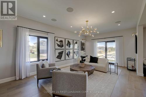 133 Basil Crescent, Middlesex Centre, ON - Indoor Photo Showing Living Room