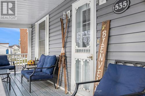 535 Albert Street, North Dundas, ON - Outdoor With Deck Patio Veranda With Exterior