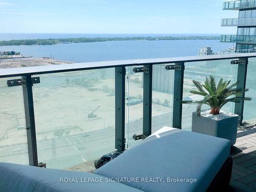 2609-390 Cherry St, Toronto, ON - Outdoor With Body Of Water With Balcony With View