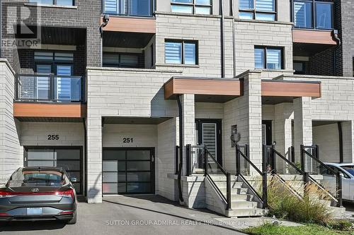 251 Thomas Cook Avenue, Vaughan, ON - Outdoor With Balcony With Facade