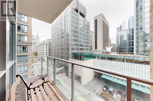 710 - 126 Simcoe Street, Toronto, ON - Outdoor With Balcony