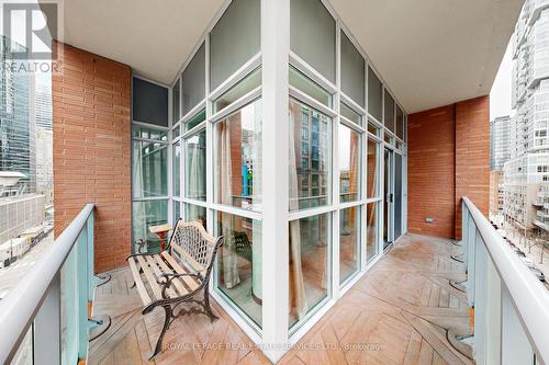 710 - 126 Simcoe Street, Toronto, ON - Outdoor With Balcony With Exterior