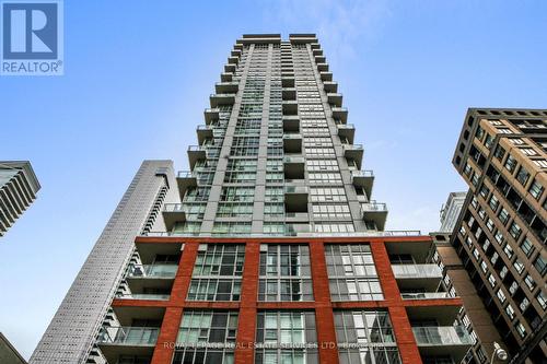 710 - 126 Simcoe Street, Toronto, ON - Outdoor With Balcony With Facade