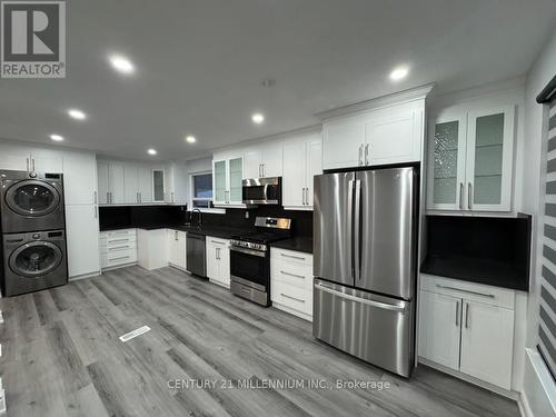 Upper - 43 Farmington Drive, Brampton, ON - Indoor Photo Showing Kitchen With Stainless Steel Kitchen