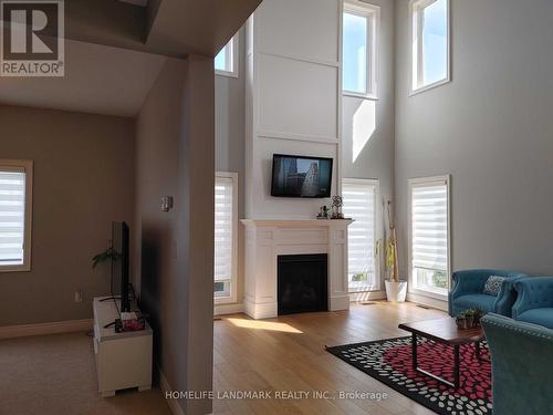 34 Forest Ridge Court, Welland, ON - Indoor Photo Showing Living Room With Fireplace