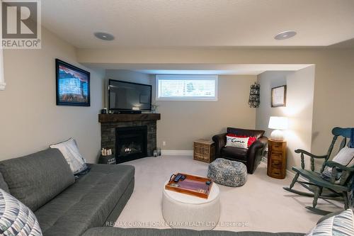 24 Liberty Crescent, Quinte West, ON - Indoor With Fireplace