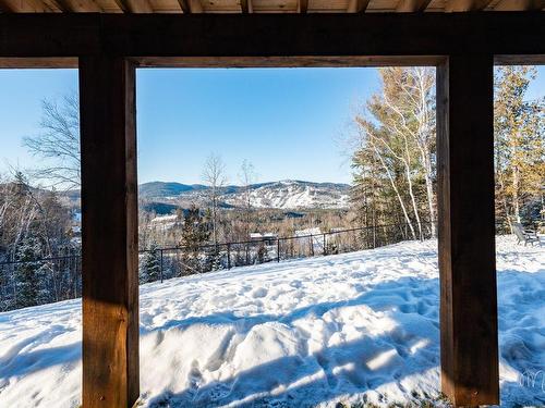 Balcony - 51 Ch. Des Crêtes, Saint-Côme, QC -  With View