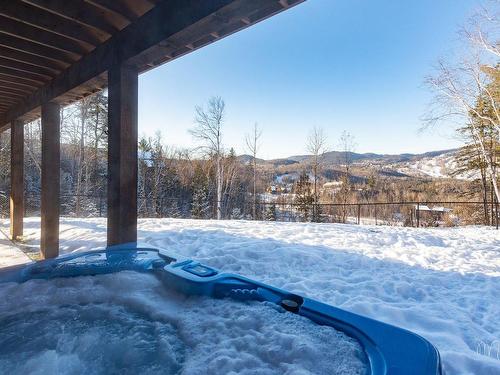 Hot tub - 51 Ch. Des Crêtes, Saint-Côme, QC - Outdoor With View