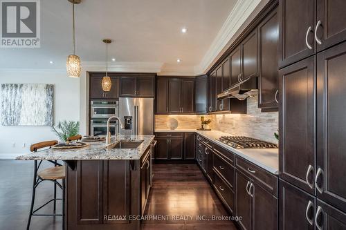 31 Forest Ridge Avenue, Hamilton, ON - Indoor Photo Showing Kitchen With Upgraded Kitchen