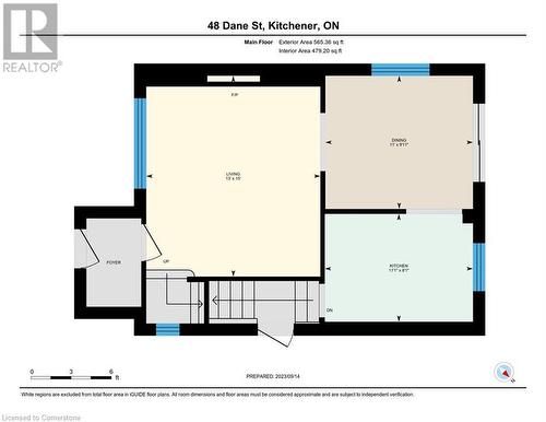 Floor plan - 48 Dane Street, Kitchener, ON - Other