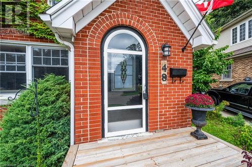 View of entrance to property - 48 Dane Street, Kitchener, ON - Outdoor With Exterior