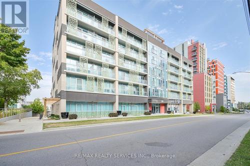 307 - 250 Albert Street, Waterloo, ON - Outdoor With Balcony With Facade