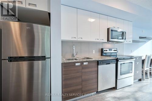 307 - 250 Albert Street, Waterloo, ON - Indoor Photo Showing Kitchen With Double Sink With Upgraded Kitchen