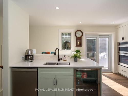 218 Main St, Erin, ON - Indoor Photo Showing Kitchen With Double Sink