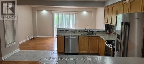 98 Marycroft (Upper) Court, Brampton, ON - Indoor Photo Showing Kitchen With Double Sink