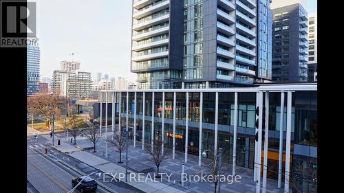 413 - 20 Tubman Avenue, Toronto, ON - Outdoor With Balcony With Facade