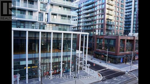 413 - 20 Tubman Avenue, Toronto, ON - Outdoor With Balcony With Facade