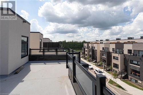 View of balcony - 1121 Cooke Boulevard Unit# 7, Burlington, ON - Outdoor