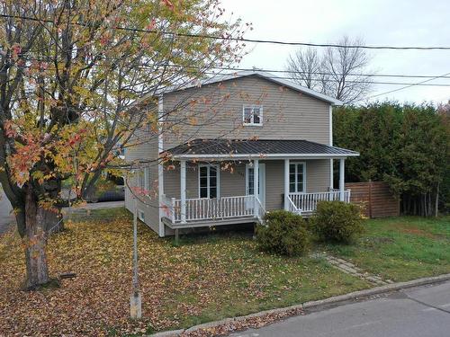 Photo aÃ©rienne - 435 Av. Bouchard, Saint-Pascal, QC - Outdoor With Deck Patio Veranda