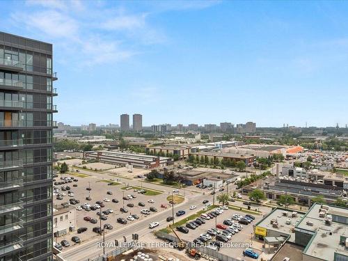 1406-33 Frederick Todd Way, Toronto, ON - Outdoor With Balcony With View