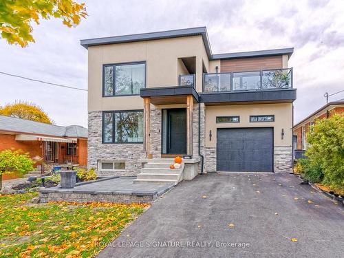 Bsmt-60 Risdon Crt, Toronto, ON - Outdoor With Facade