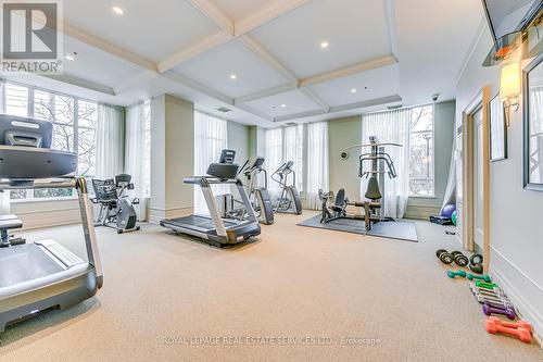 607 - 38 Fontenay Court, Toronto, ON - Indoor Photo Showing Gym Room