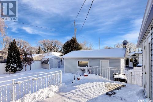 1103 Simpson Avenue, Moose Jaw, SK - Outdoor With Deck Patio Veranda