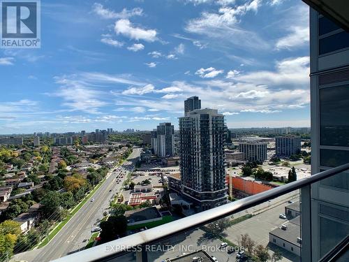 2205 - 30 Herons Hill Way, Toronto, ON - Outdoor With Balcony With View