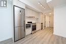 1101 - 195 Commerce Street, Vaughan, ON  - Indoor Photo Showing Kitchen With Stainless Steel Kitchen 