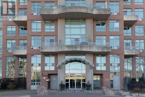 301 - 200 Manitoba Street, Toronto, ON - Outdoor With Balcony With Facade